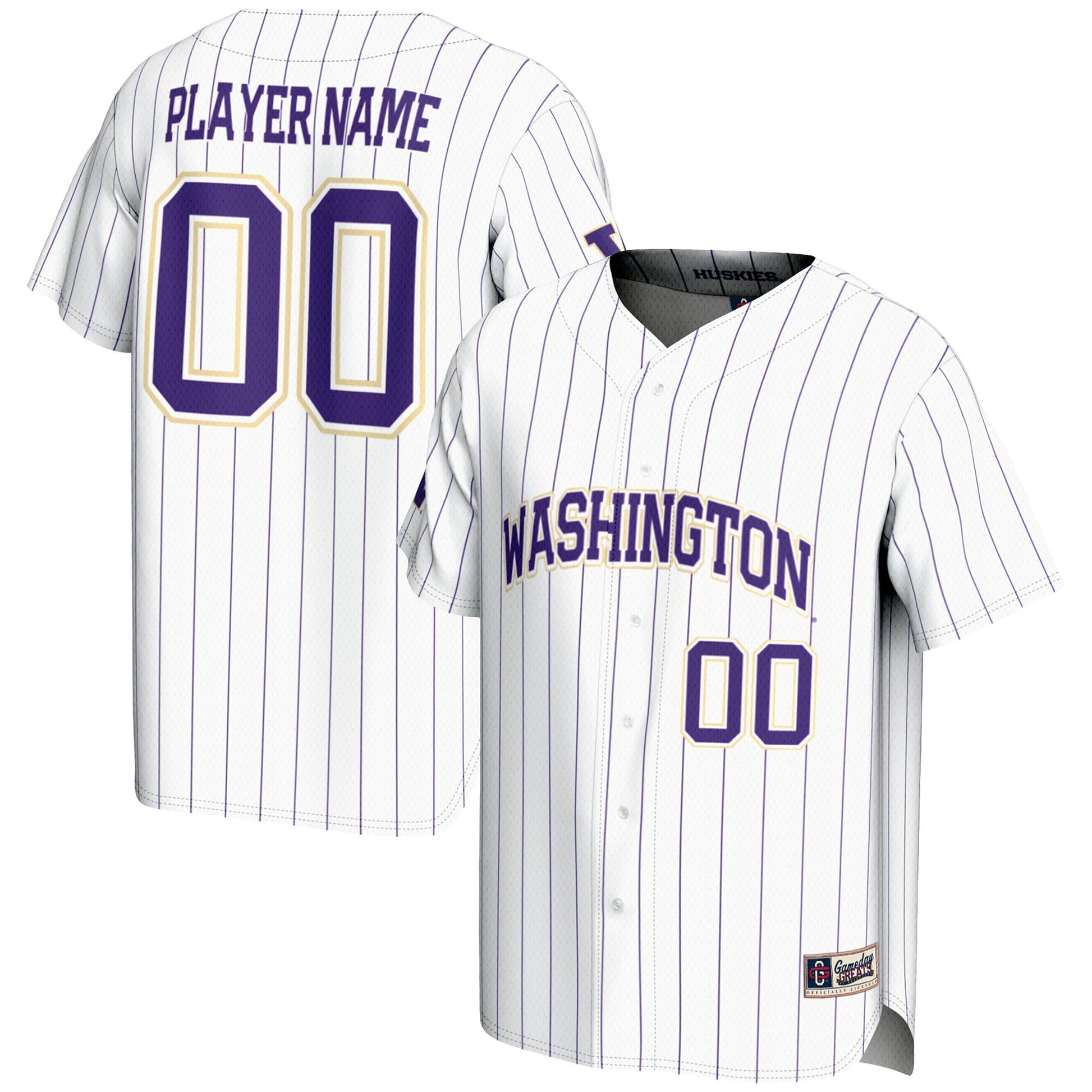 Washington Huskies white jersey
