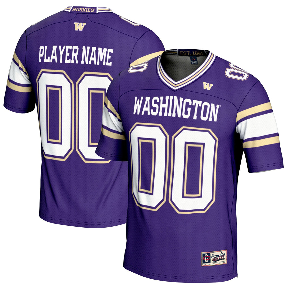 Washington Huskies purple jersey