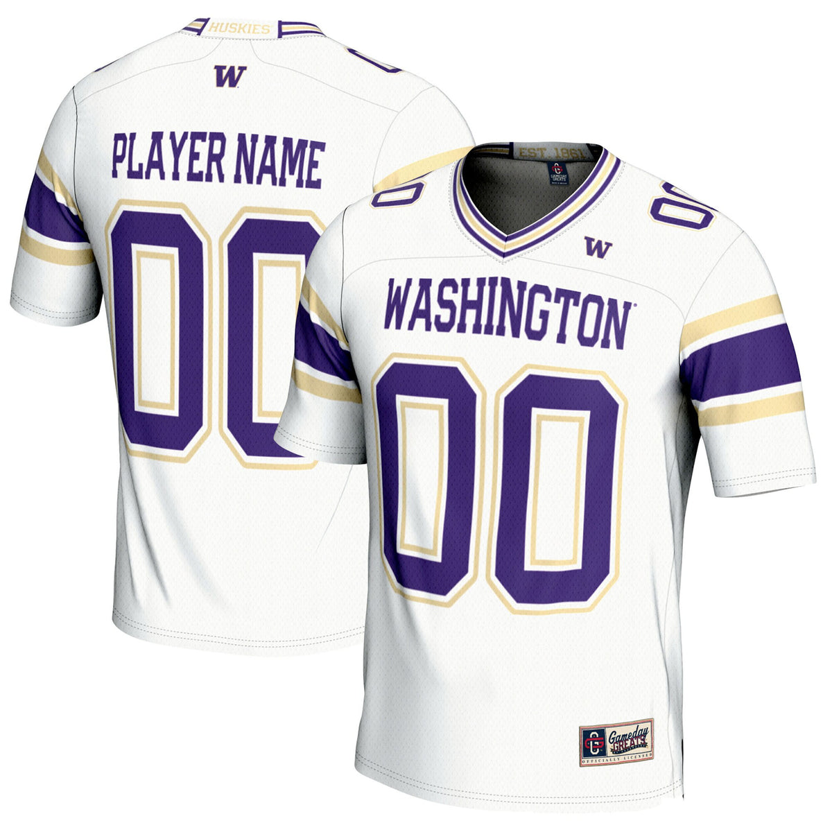 Washington Huskies white jersey