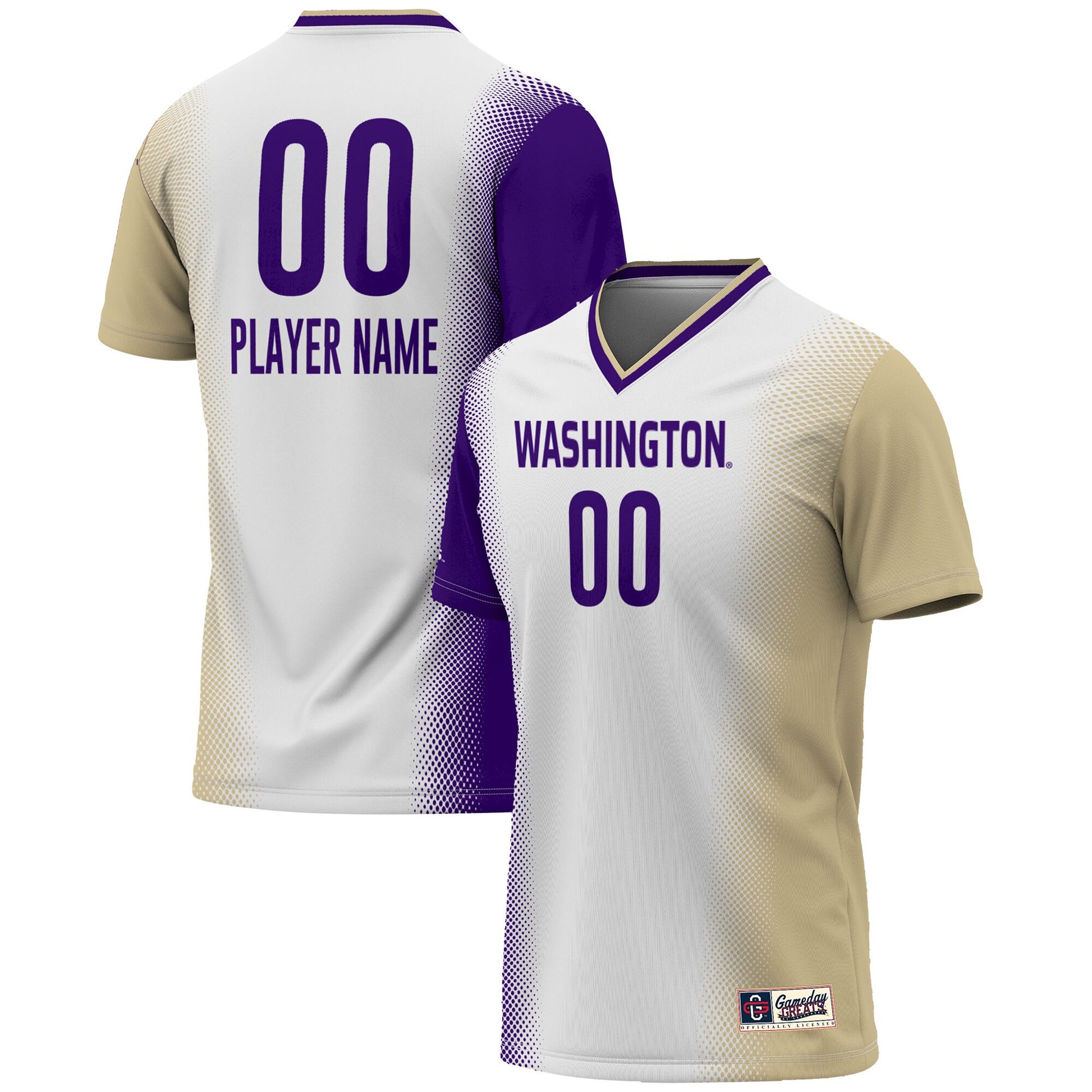 Washington Huskies white jersey