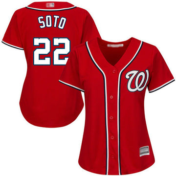 Juan Soto Washington Nationals red jersey