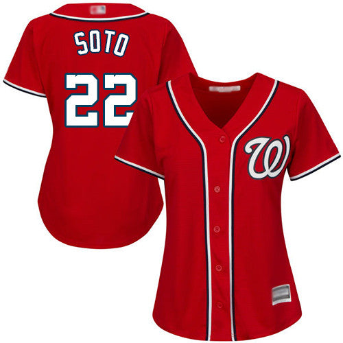 Juan Soto Washington Nationals red jersey