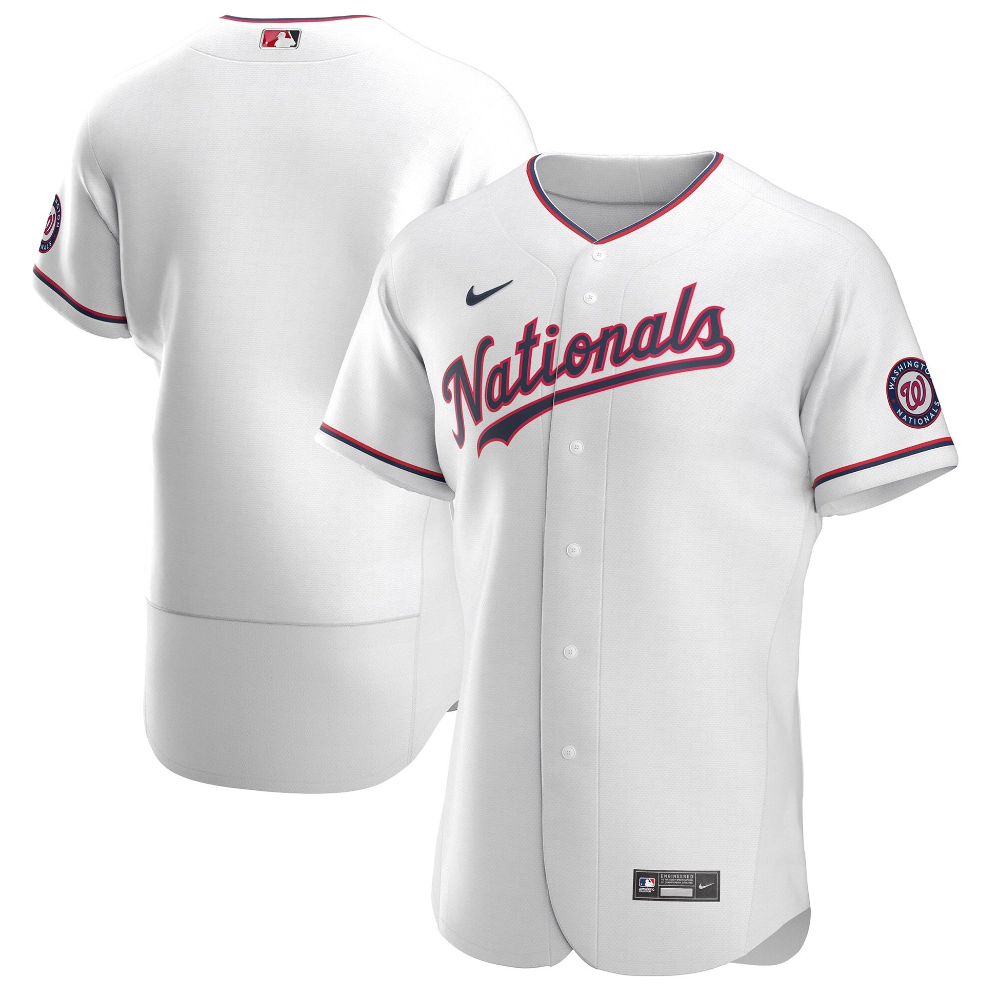 Washington Nationals white Alternate jersey