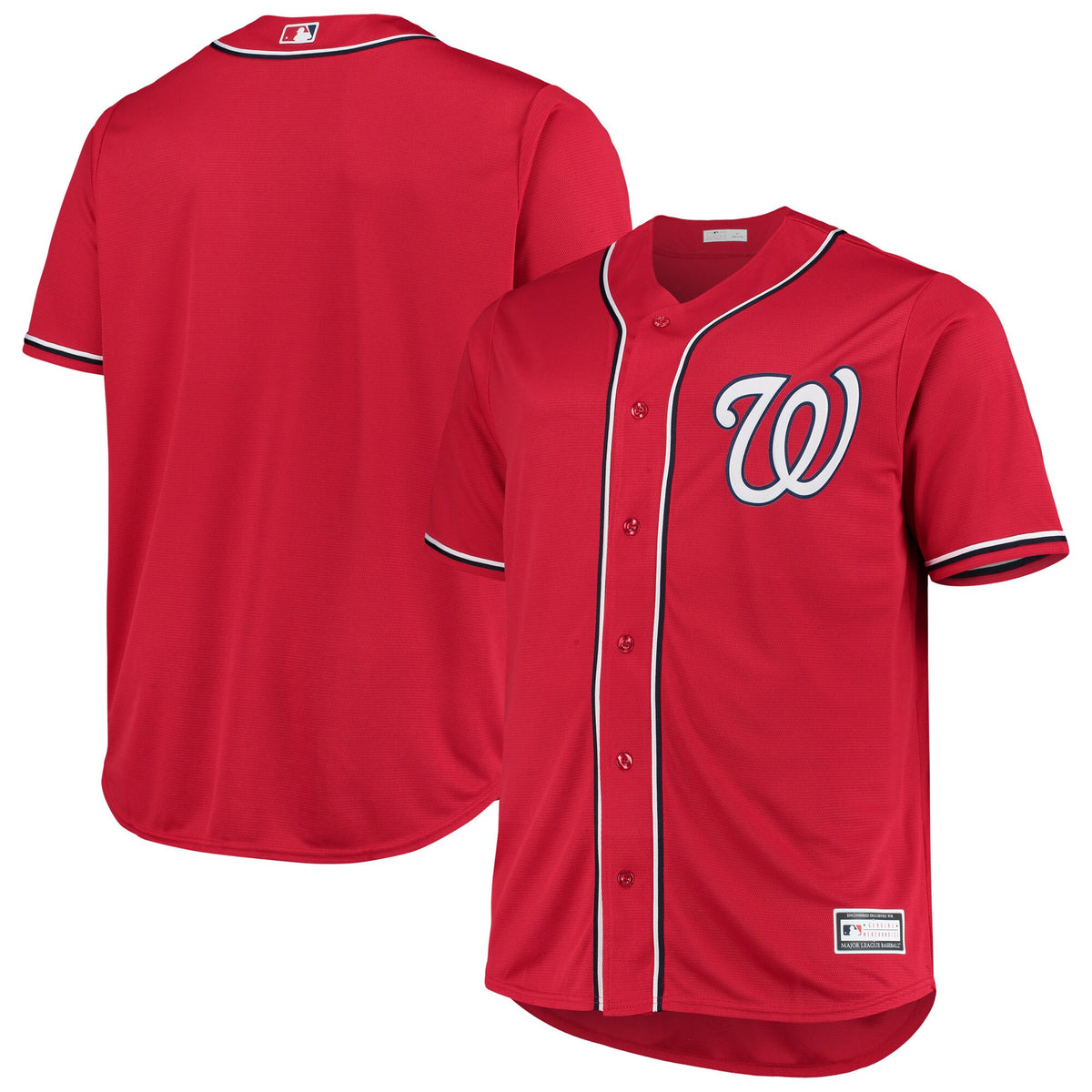 Washington Nationals red Alternate jersey