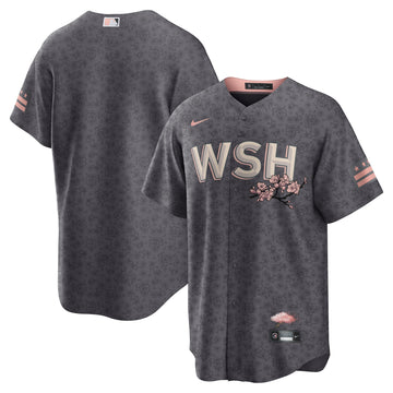 Washington Nationals gray City Connect jersey