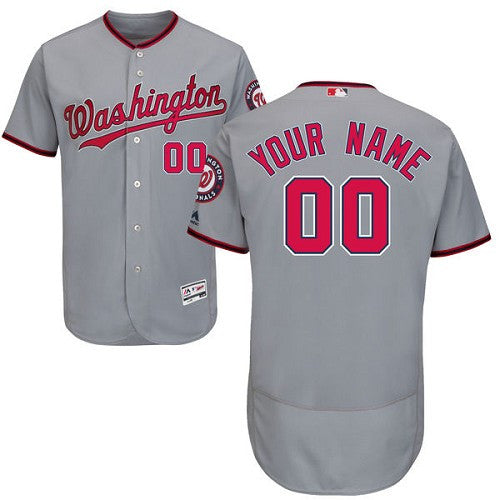 Washington Nationals gray jersey