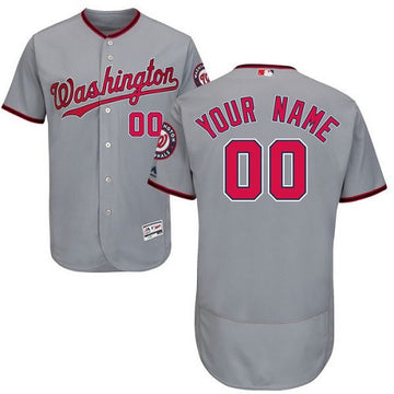 Washington Nationals gray jersey