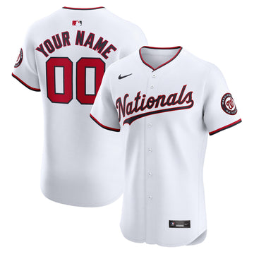 Washington Nationals white Elite jersey