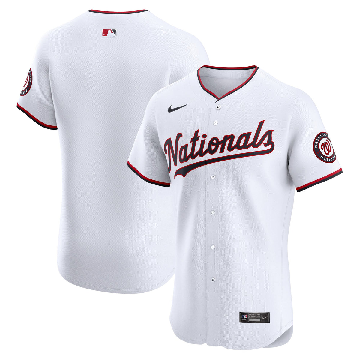 Washington Nationals white Elite jersey