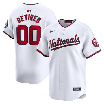Washington Nationals white Limited jersey