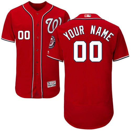 Washington Nationals red jersey
