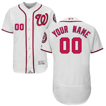 Washington Nationals white jersey