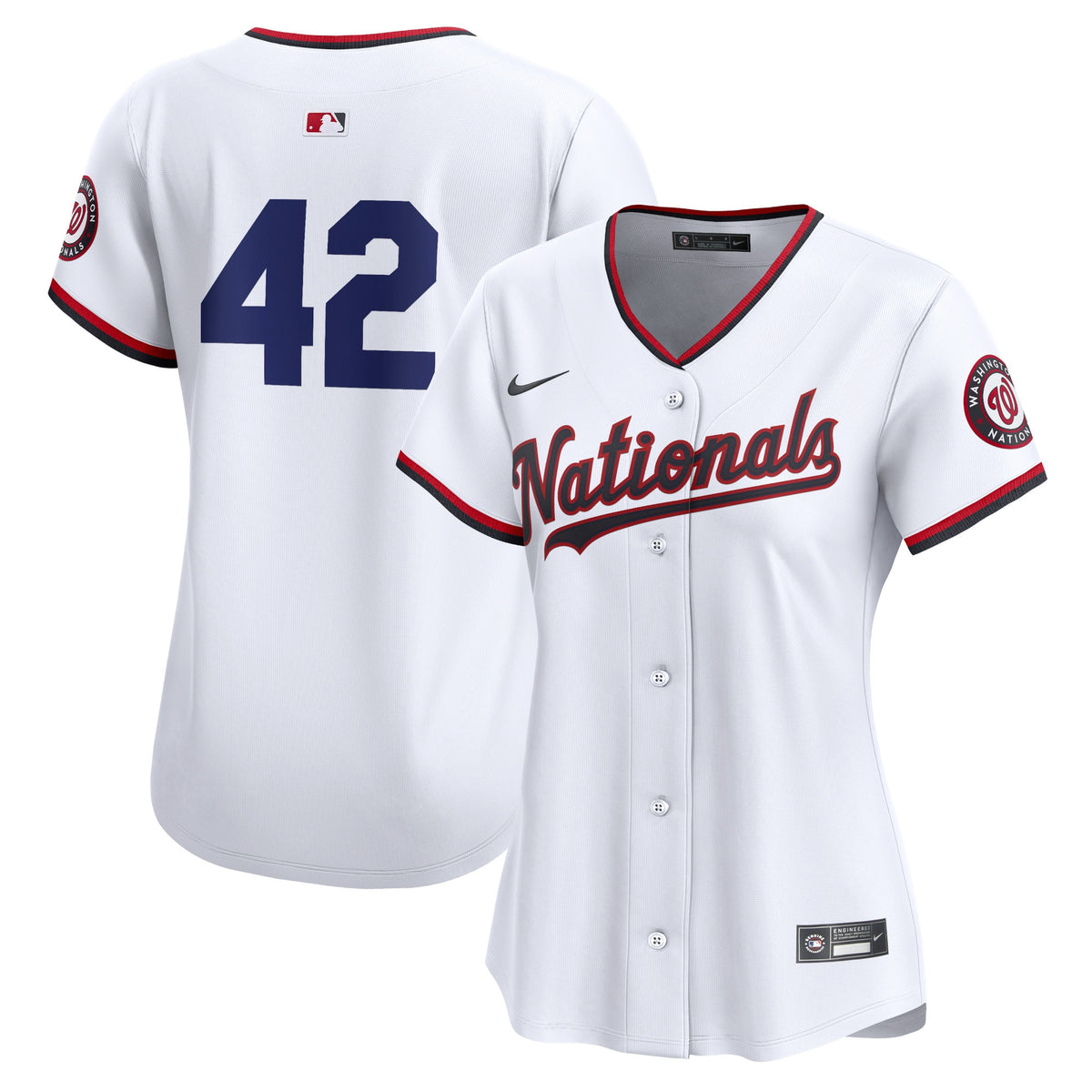 Washington Nationals white Limited jersey