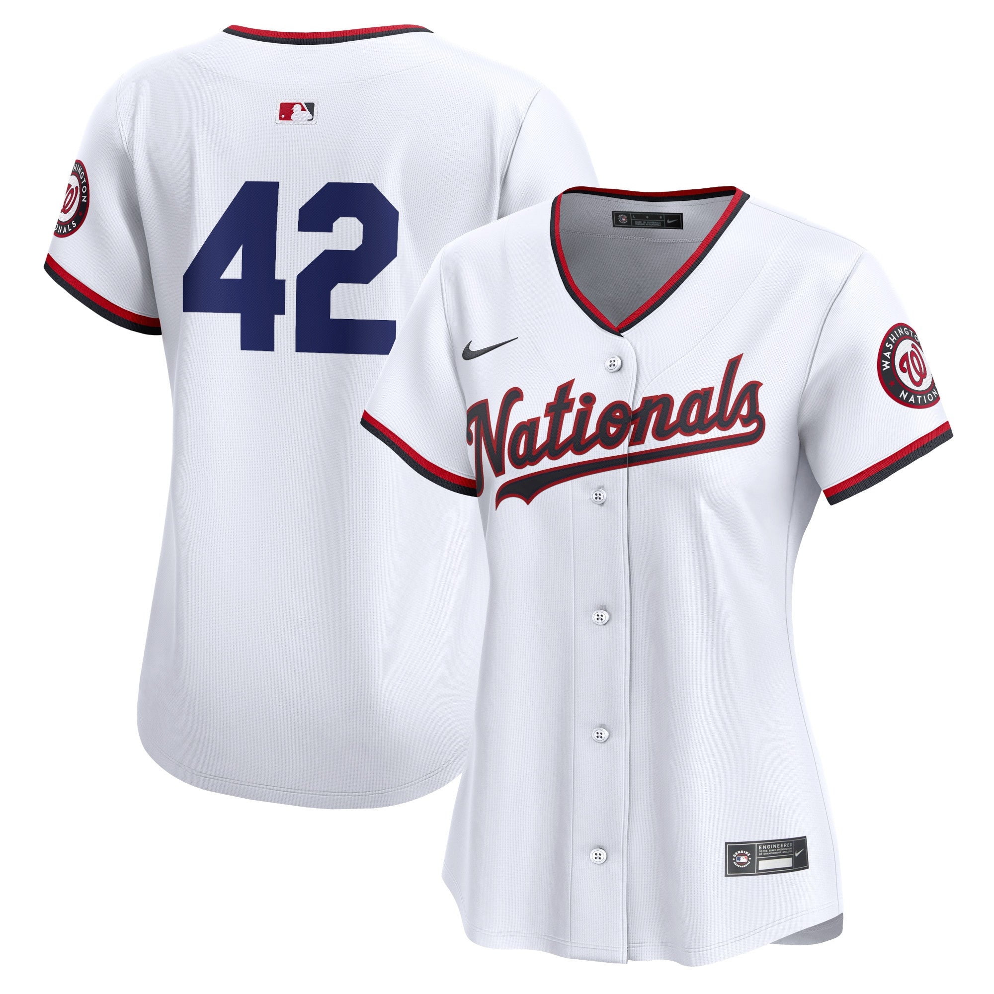 Washington Nationals white Limited jersey