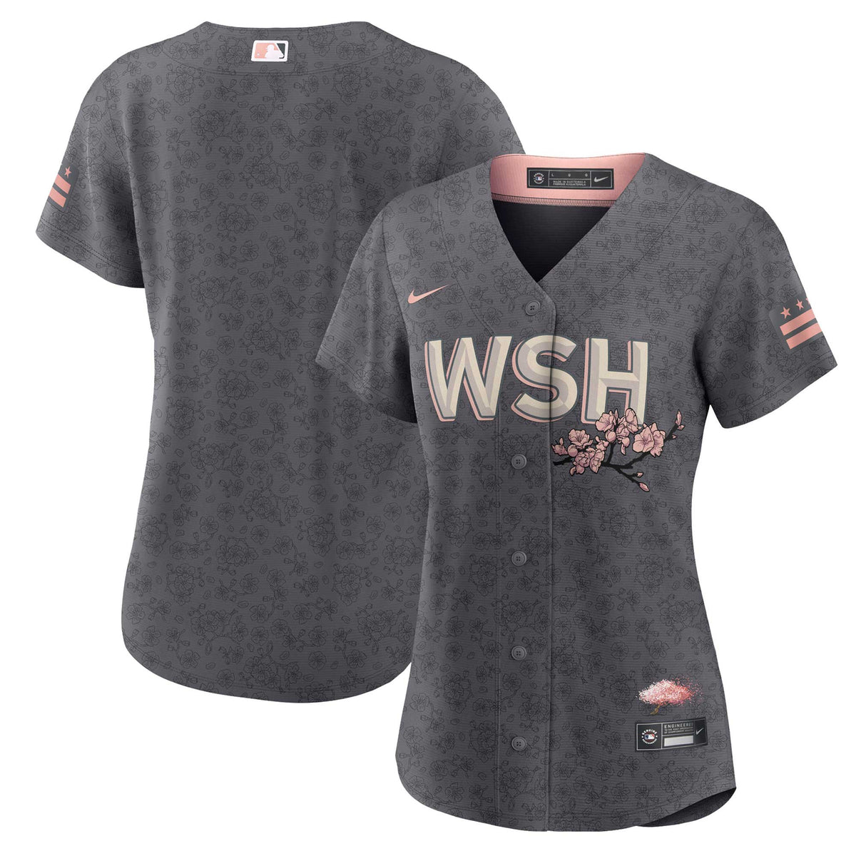 Washington Nationals gray City Connect jersey