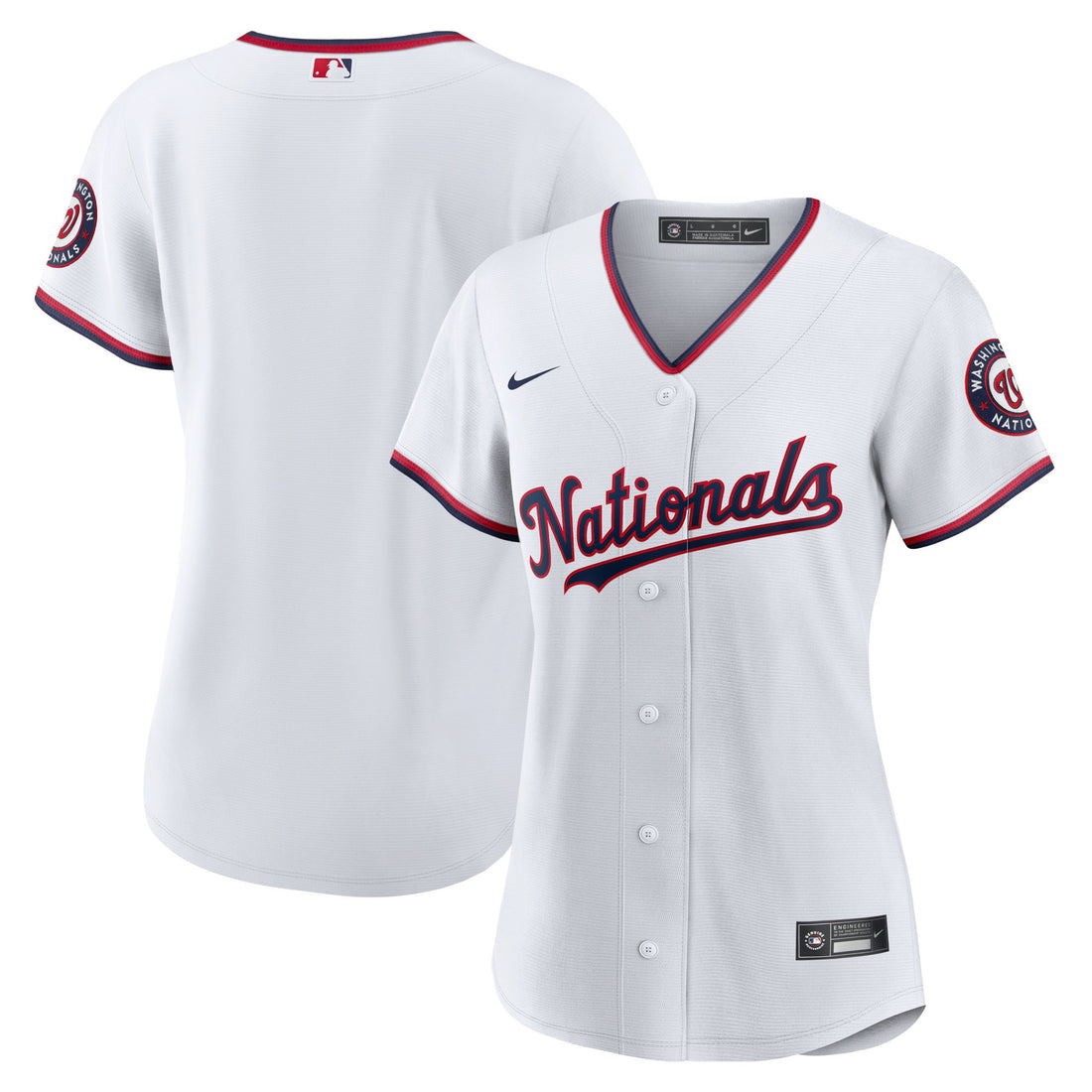 Washington Nationals white Home jersey