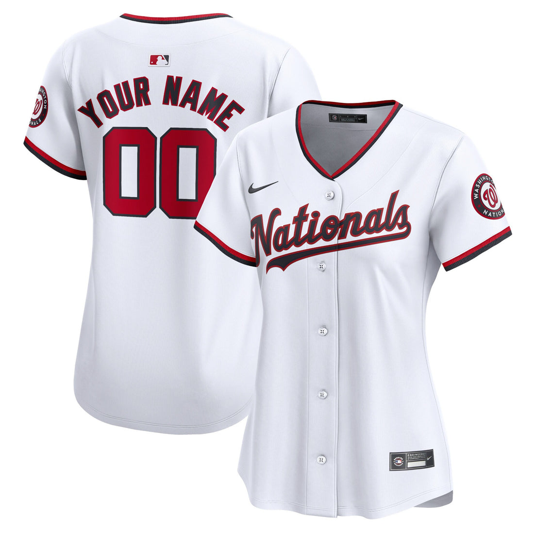 Washington Nationals white Limited jersey