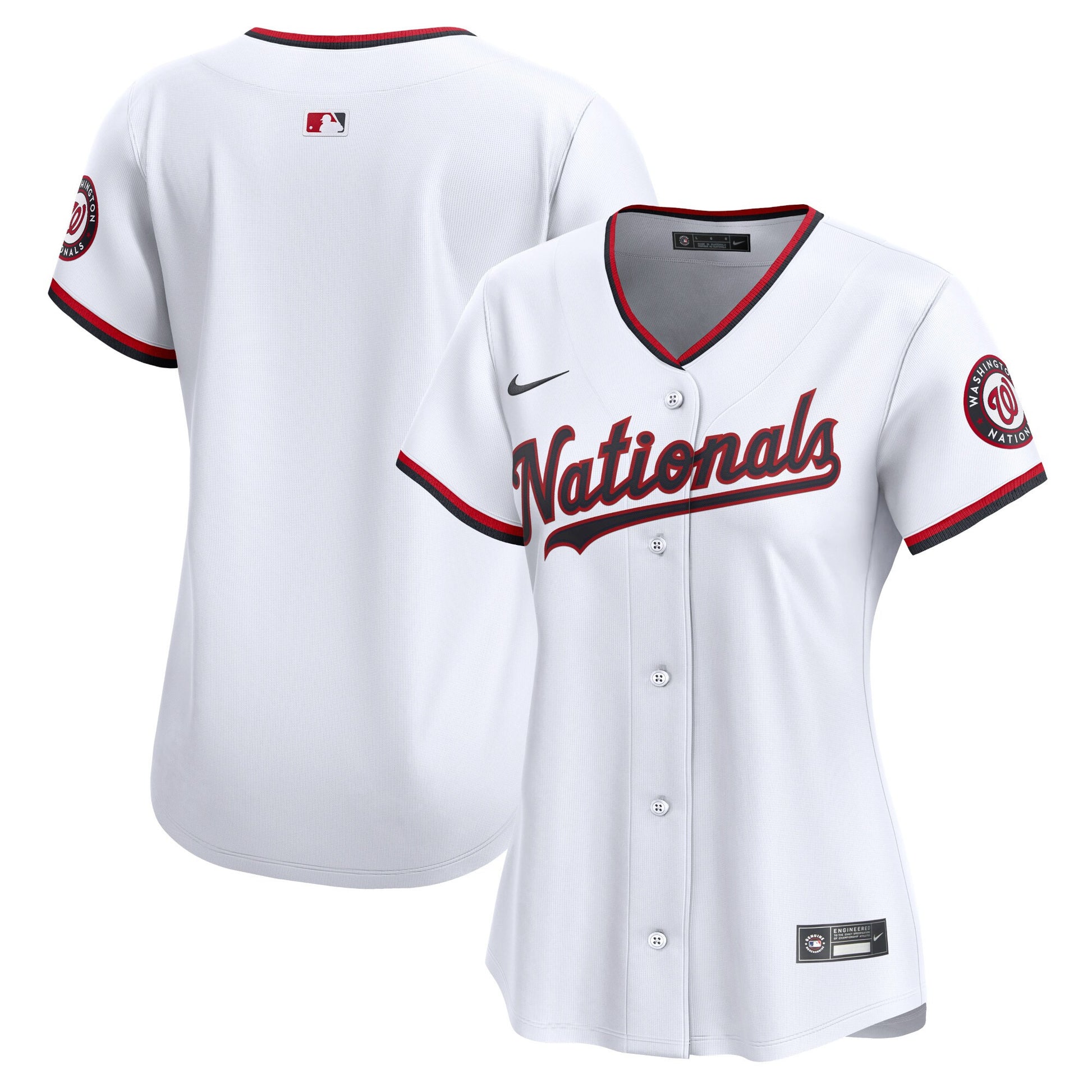 Washington Nationals white Limited jersey