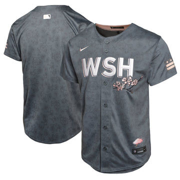 Washington Nationals charcoal City Connect jersey