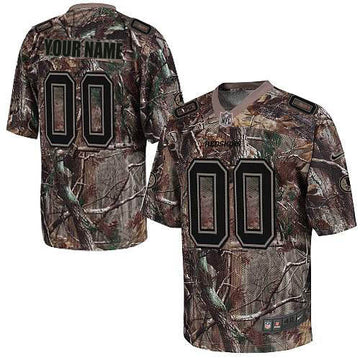 Custom Washington Commanders camo Elite jersey
