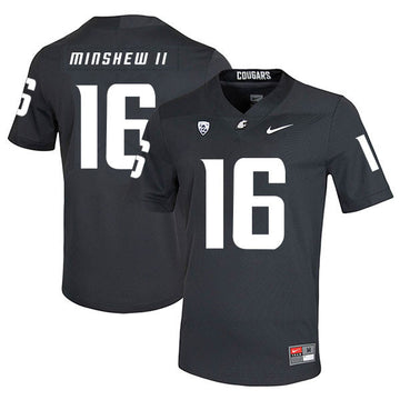 Gardner Minshew II Washington State Cougars black jersey