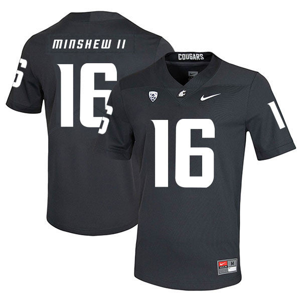 Gardner Minshew II Washington State Cougars black jersey