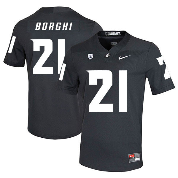 Max Borghi Washington State Cougars black jersey