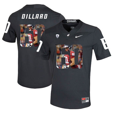 Andre Dillard Washington State Cougars black Fashion jersey