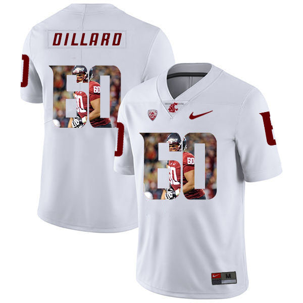 Andre Dillard Washington State Cougars white Fashion jersey