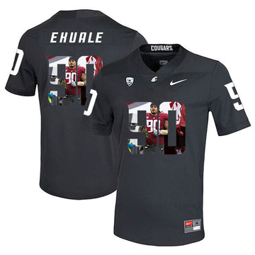 Daniel Ekuale Washington State Cougars black Fashion jersey