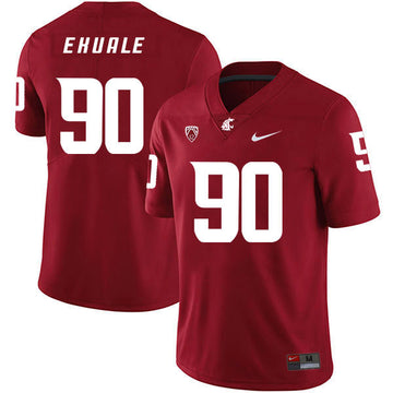 Daniel Ekuale Washington State Cougars red jersey