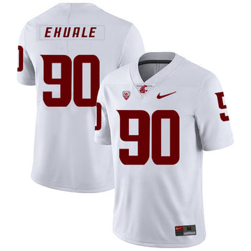 Daniel Ekuale Washington State Cougars white jersey
