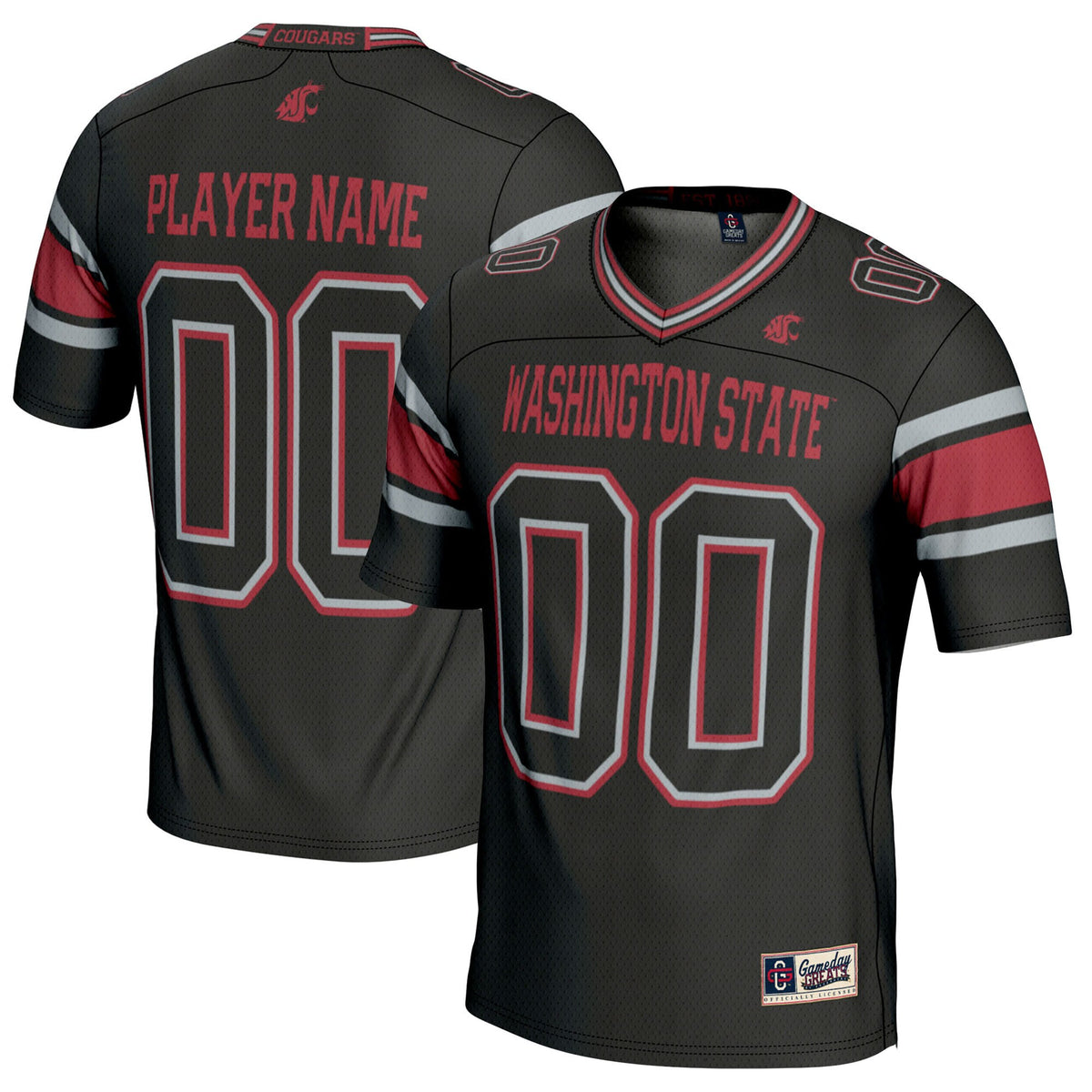 Washington State Cougars black jersey