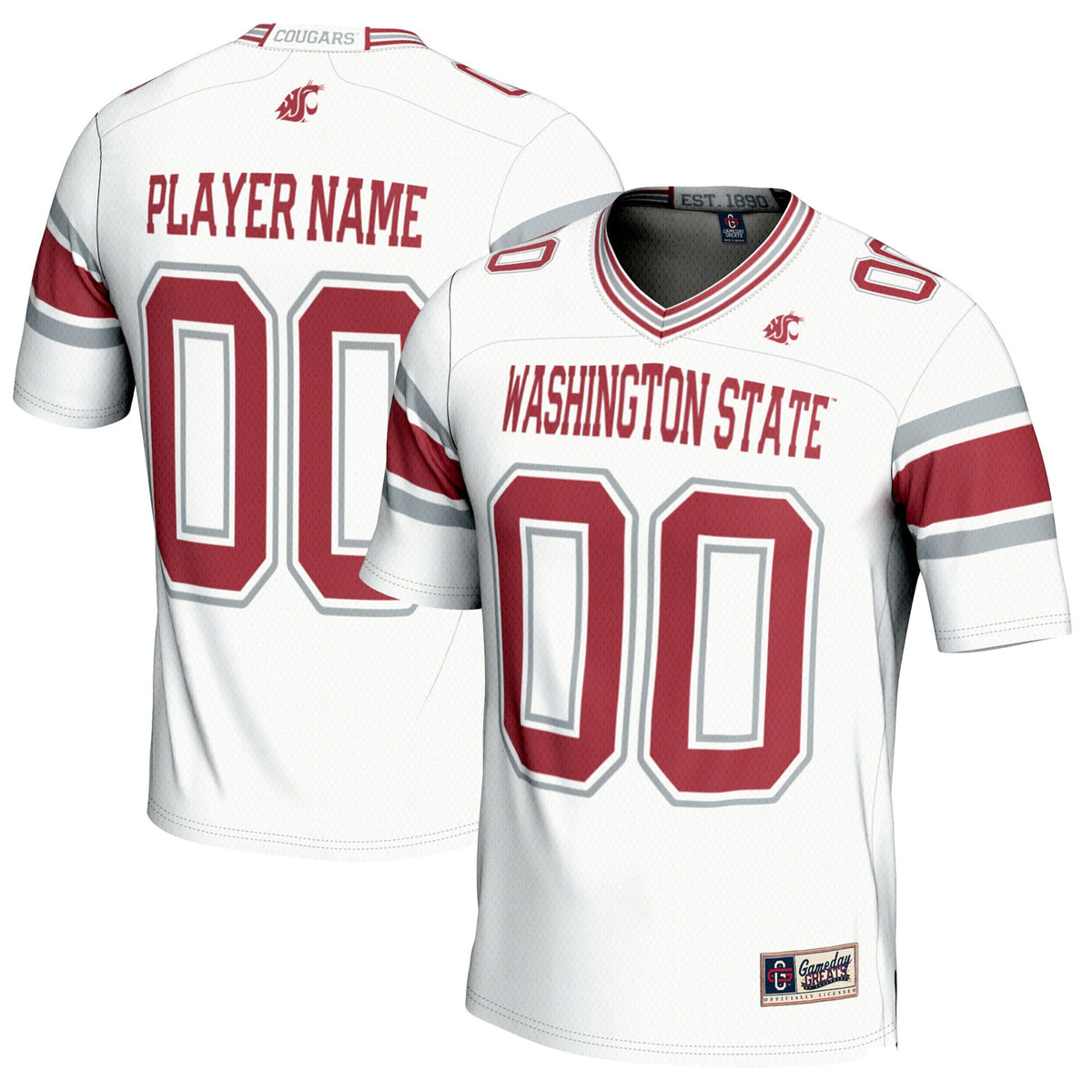 Washington State Cougars white jersey
