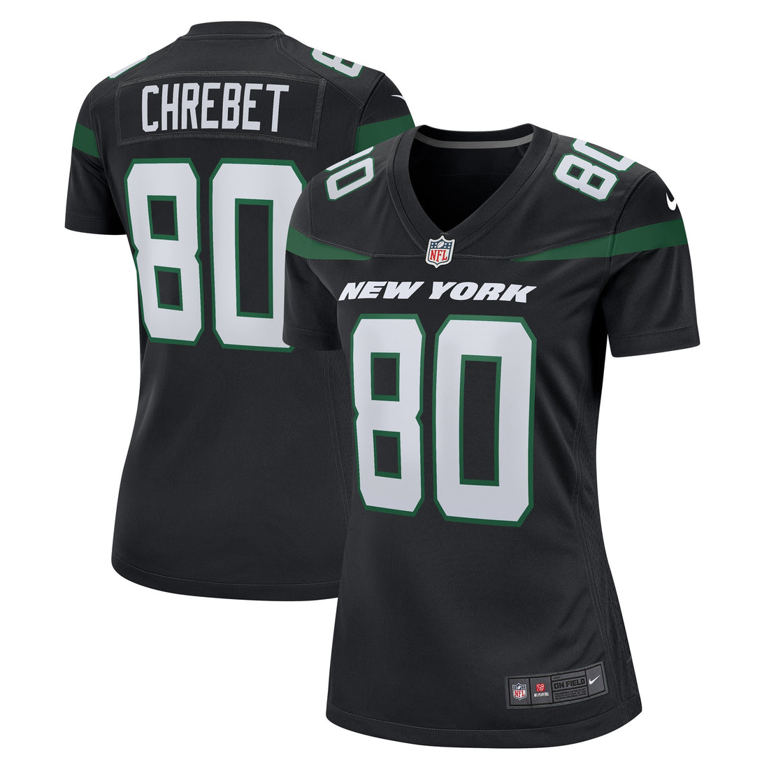 Wayne Chrebet New York Jets black jersey