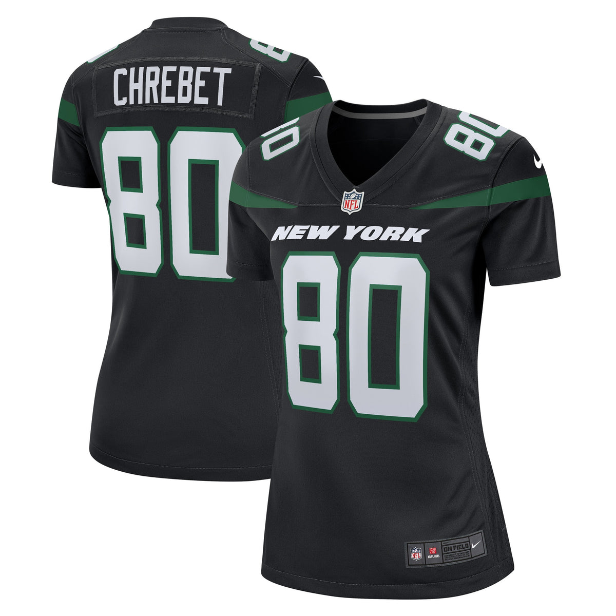 Wayne Chrebet New York Jets black jersey