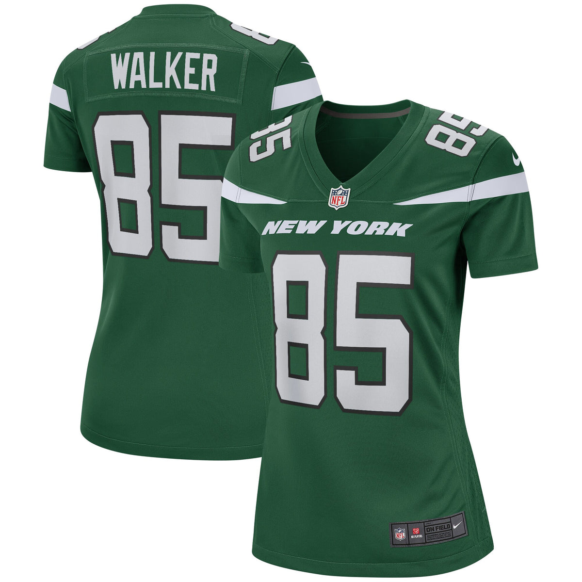 Wesley Walker New York Jets green Game jersey