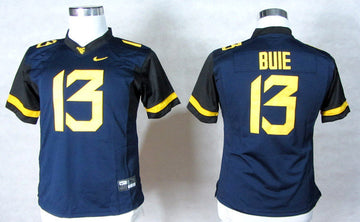 Andrew Buie West Virginia Mountaineers blue jersey