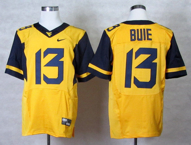 Andrew Buie West Virginia Mountaineers yellow jersey