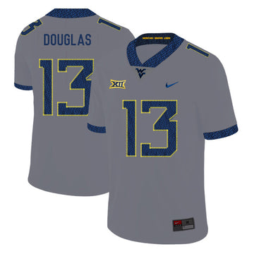 Rasul Douglas West Virginia Mountaineers gray jersey