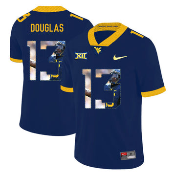 Rasul Douglas West Virginia Mountaineers navy Fashion jersey