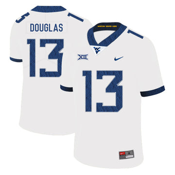 Rasul Douglas West Virginia Mountaineers white jersey