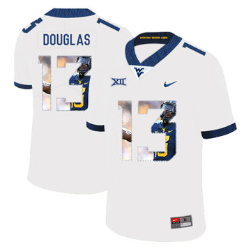 Rasul Douglas West Virginia Mountaineers white Fashion jersey