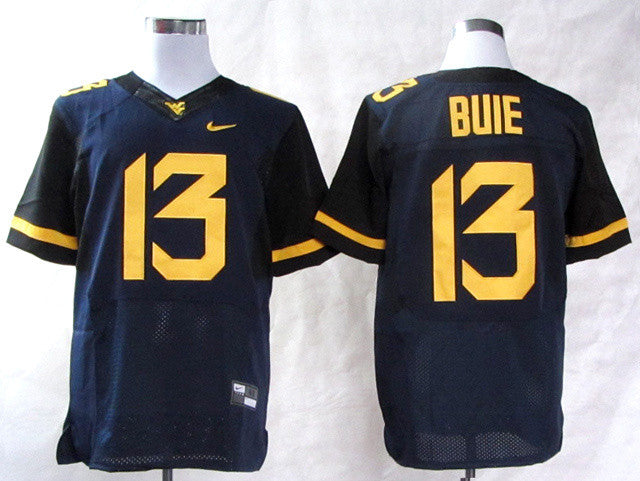 Wvu Andrew Buie College West Virginia Mountaineers blue Limited jersey