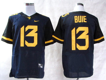 Wvu Andrew Buie College West Virginia Mountaineers blue Limited jersey