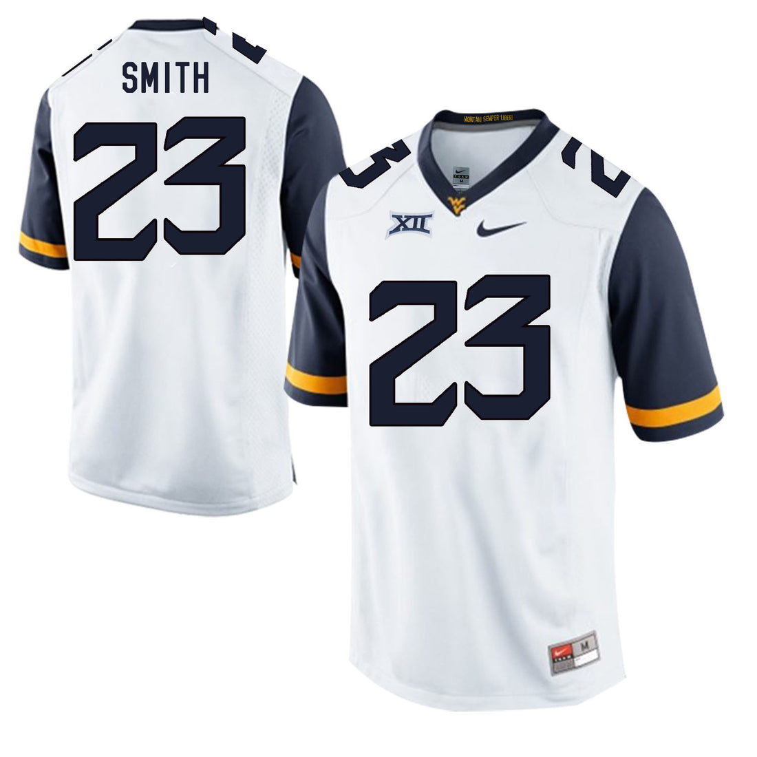 Geno Smith West Virginia Mountaineers white jersey
