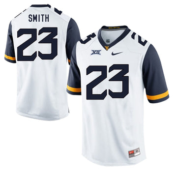 Geno Smith West Virginia Mountaineers white jersey