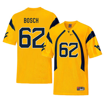 Kyle Bosch West Virginia Mountaineers gold jersey