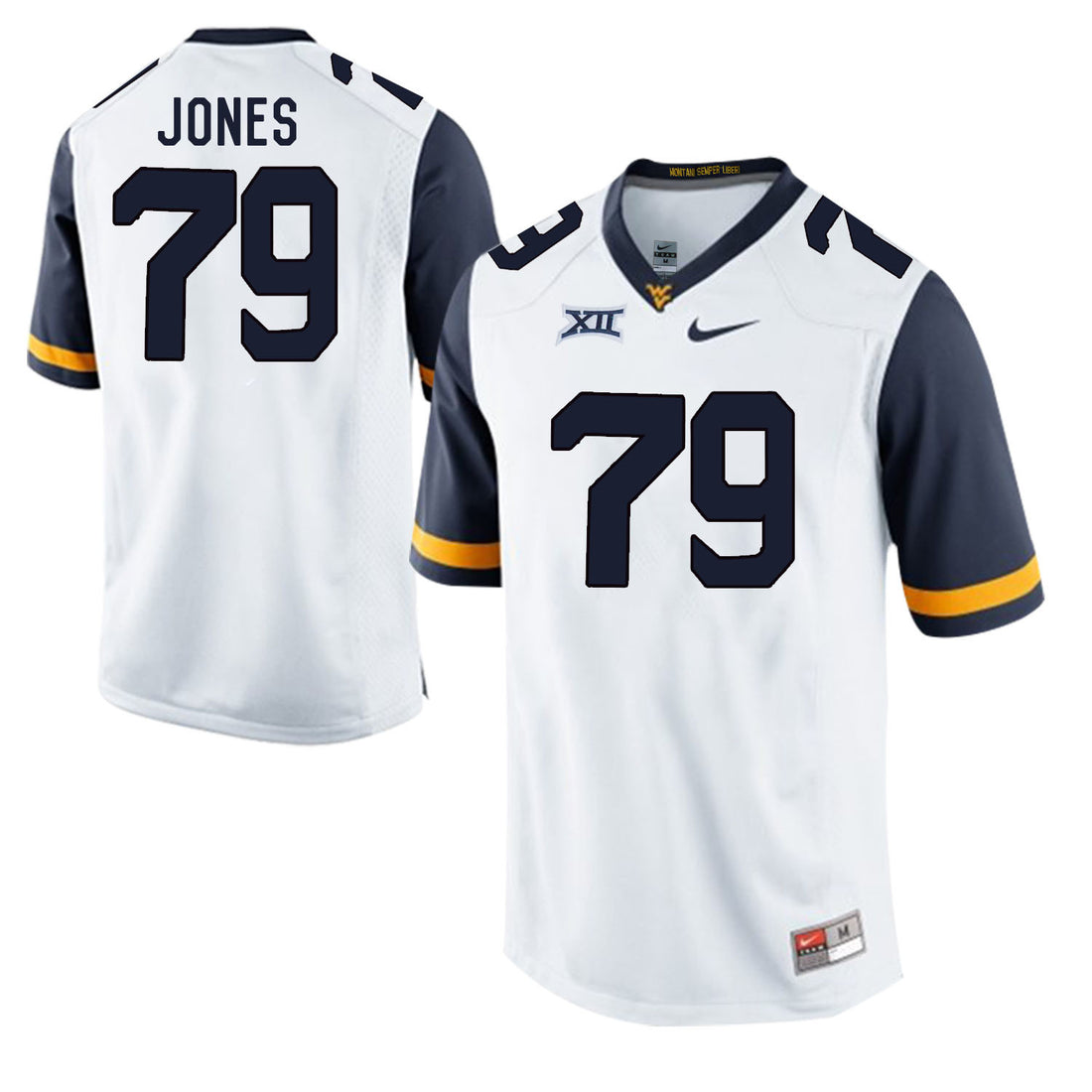 Matt Jones West Virginia Mountaineers white jersey