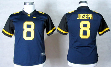 Karl Joseph West Virginia Mountaineers blue jersey
